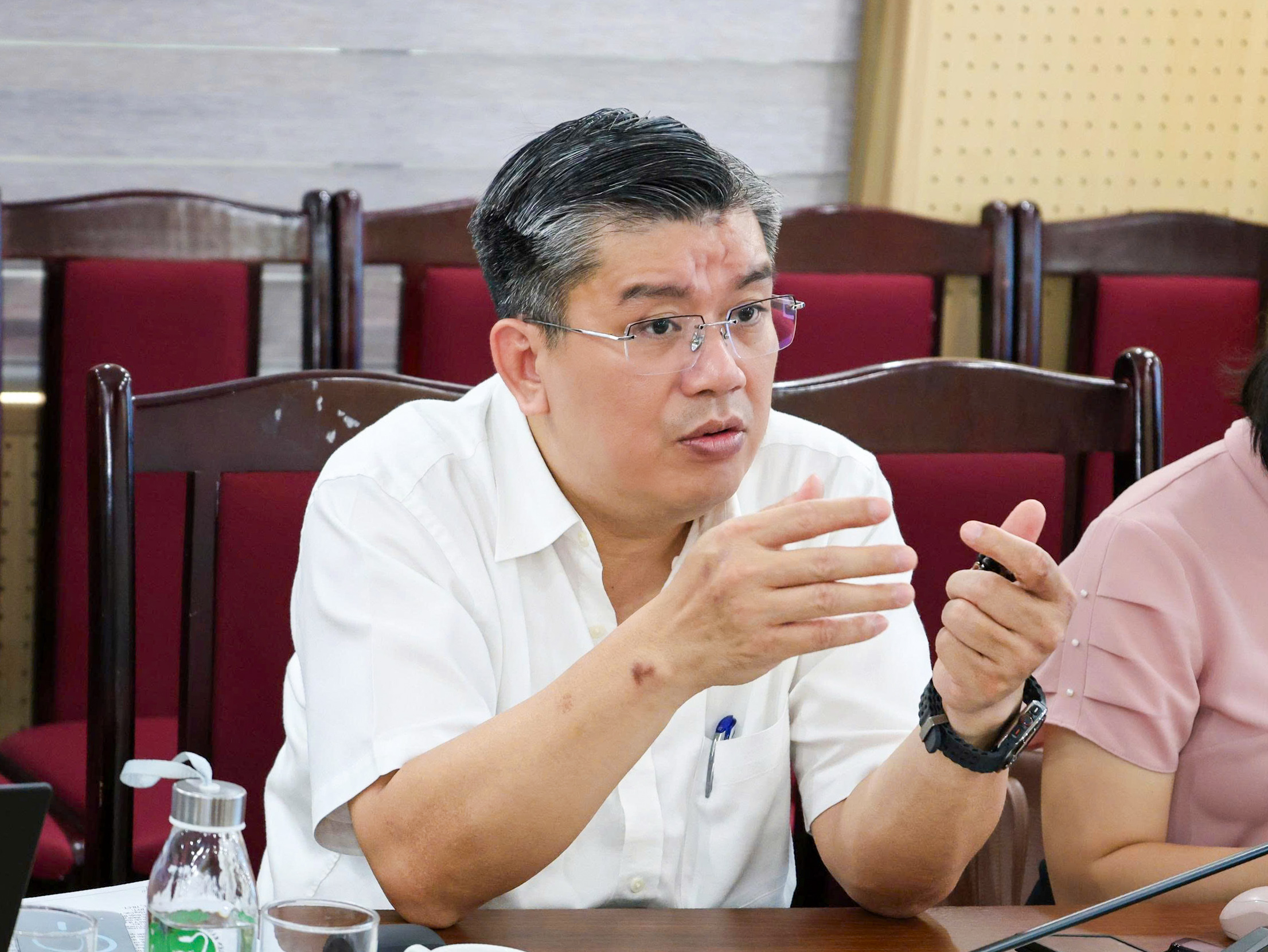 ThS. Đỗ Trung Hưng, Vụ trưởng Vụ Pháp chế phát biểu